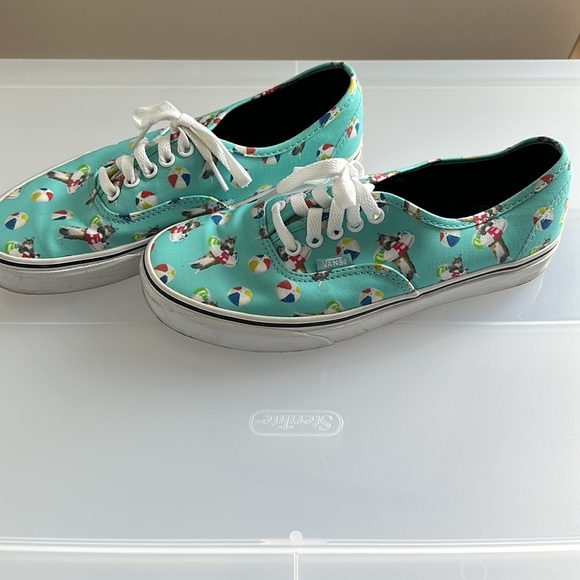 Vans off the wall summer beach ball cat print - Picture 3 of 4